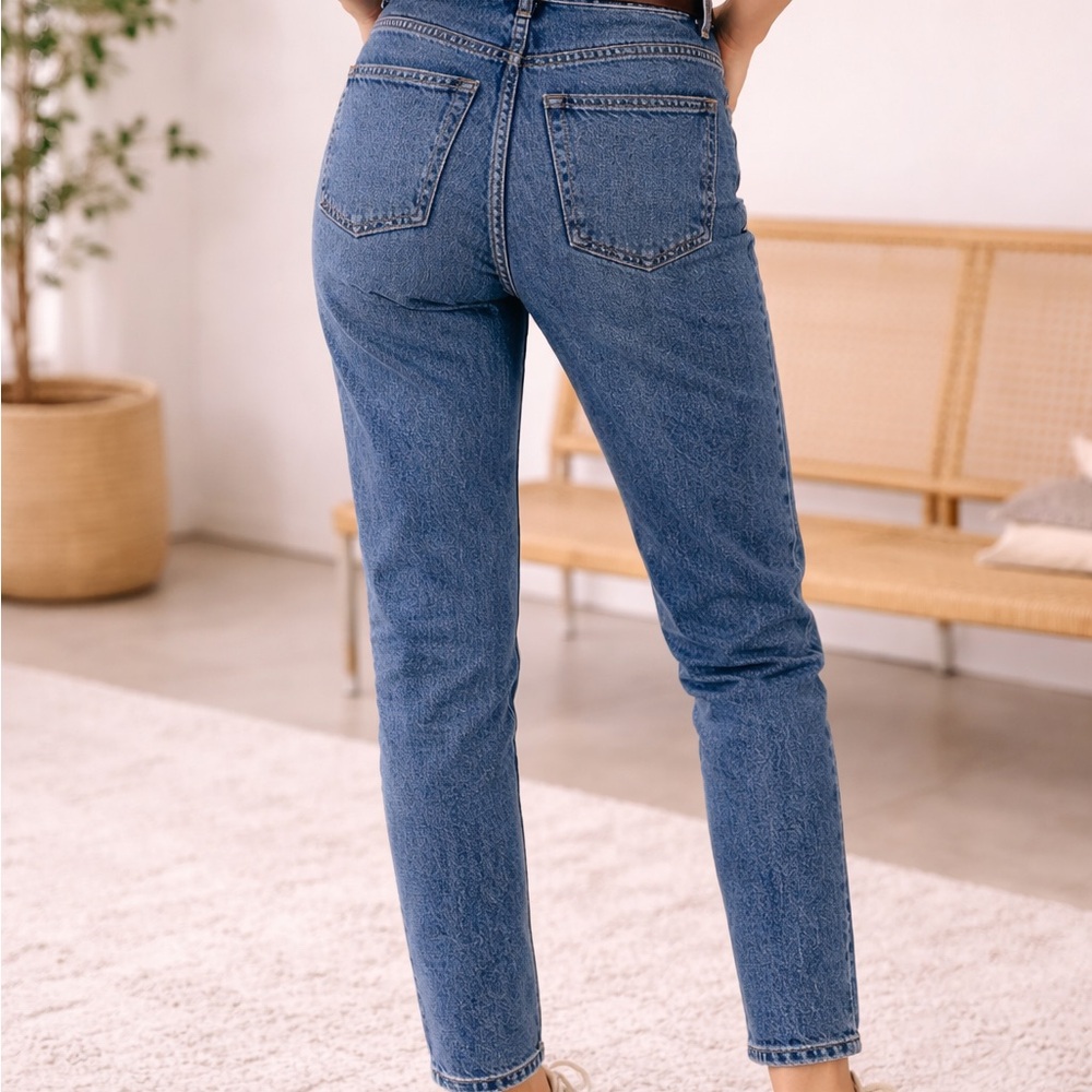 Free People - We the free Classic Blue Jeans High waist straight leg Size 25
